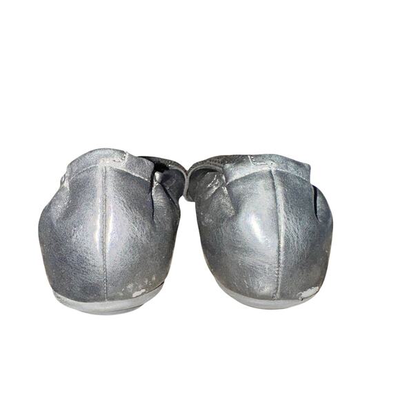 Fitflop Twiss Crystal Ballet Flats Women's Sz 8 Black Faux Leather Comfort Shoes - Picture 4 of 9